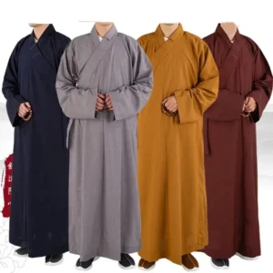 Robe Kesa Moine bouddhiste en tissu léger et élégant