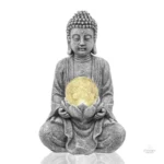 Décoration Bouddha en verre, ambiance zen