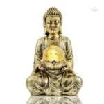 Statue de Bouddha, lumière solaire intégrée