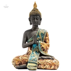Statue de Bouddha thaïlandaise en pierre sculptée
