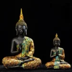 Effigie de Bouddha thaï en style traditionnel