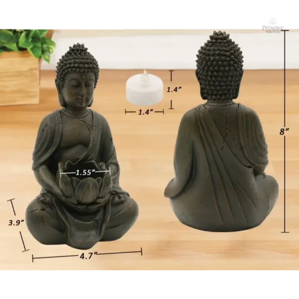 Statue Bouddha design pour embellir le jardin