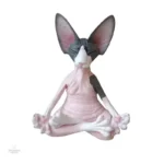 Chat Sphinx, pièce décorative inspirée de la méditation