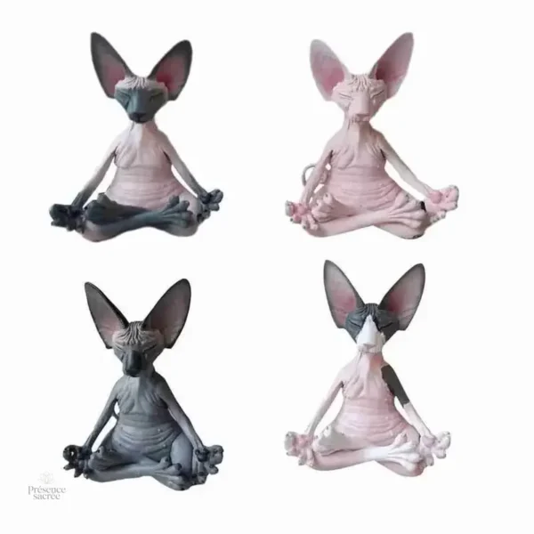 Objet déco bouddhiste, Sphinx de méditation apaisant