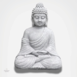 Statue de Bouddha de jardin en pierre décorative