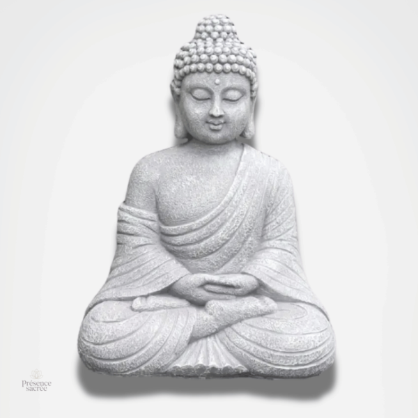 Statue de Bouddha de jardin en pierre décorative
