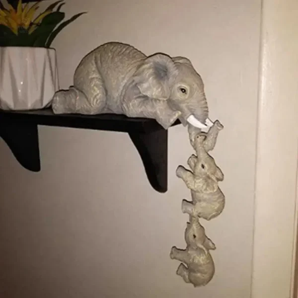Statue éléphant pour décoration de bureau