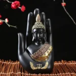 Main de Bouddha en résine, accent spirituel pour l'intérieur
