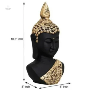 Figurine Bouddha noir, ajout apaisant pour votre espace