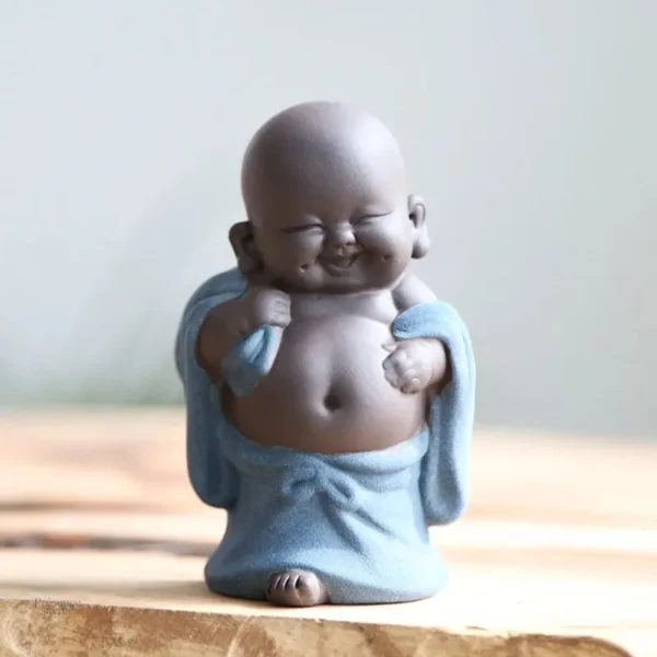 Statue de Bouddha Rieur, élément de sérénité