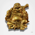 Statuette Bouddha Rieur en résine décorative