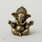 Statuette Ganesh en résine élégante