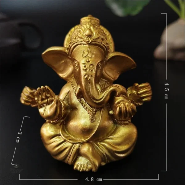Statuette de Ganesh pour l'ornement spirituel