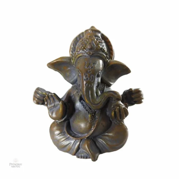 Statuette de divinité hindoue en résine