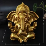 Divinité Ganesh en statuette traditionnelle