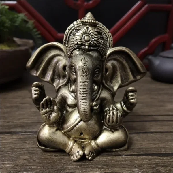 Ganesh en statue, symbole d'abondance