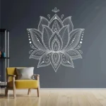 Stickers lotus zen pour décoration intérieure apaisante