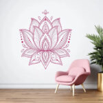 Stickers de fleur de lotus pour embellir et relaxer