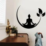 Stickers yoga Zen pour un espace serein