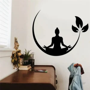 Stickers yoga Zen pour un espace serein