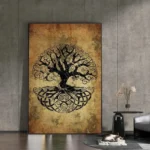 Tableau Arbre de Vie Moderne en déco bouddhiste