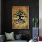 Illustration Arbre de Vie pour salle de méditation