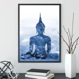 Tableau Bouddha Bleu décoratif pour votre intérieur
