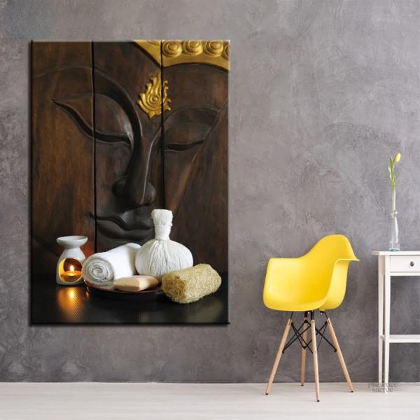 Tableau artistique Bouddha, élément décoratif apaisant