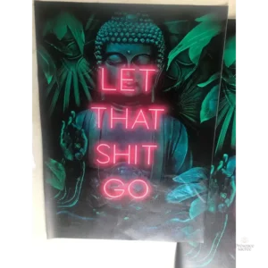 Tableau décoratif représentant le Bouddha relaxant