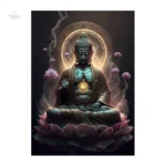 Oeuvre d'art moderne Bouddha