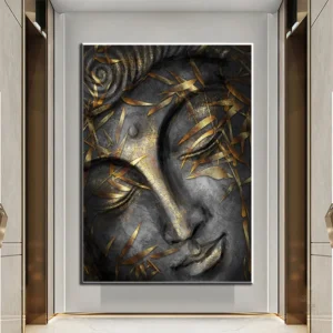Tableau mural Bouddha en couleur apaisante
