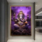 Peinture Ganesh inspirée de la culture bouddhiste