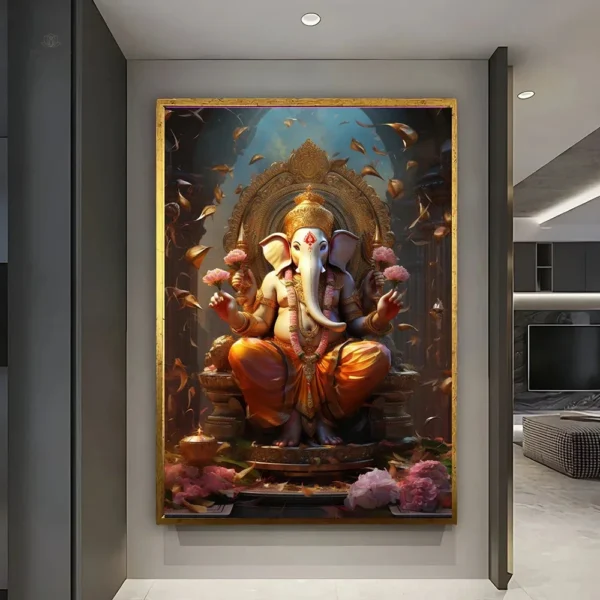 Illustration de Ganesh, idéal pour ambiance zen