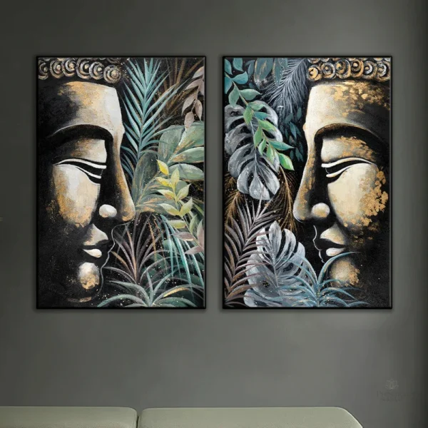 Tableau Bouddha artistique pour une ambiance apaisante