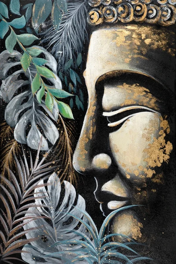 Tableau Bouddha en couleurs harmonieuses pour le bien-être
