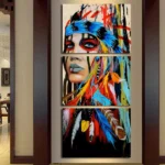 Tableau Amérindien pour une décoration inspirante