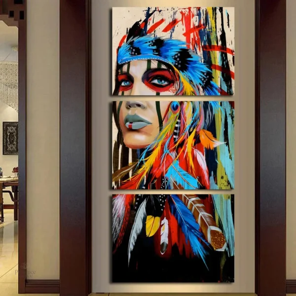 Tableau Amérindien pour une décoration inspirante