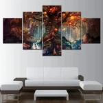 Peinture Arbre de Vie, esprit zen pour intérieur