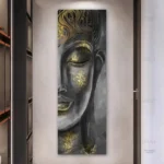 Art mural Bouddha pour ambiance relaxante