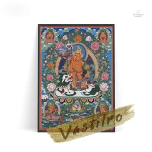 Tableau toile Thangka traditionnel