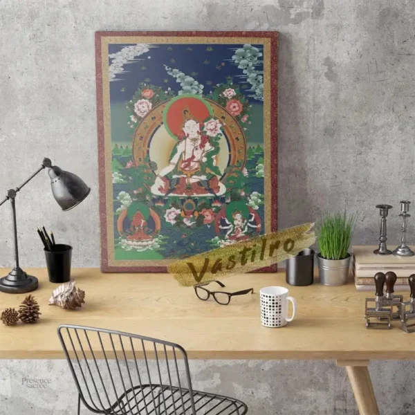 Tableau Thangka, une œuvre d'art méditative
