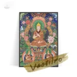Tableau toile Thangka, art traditionnel tibétain