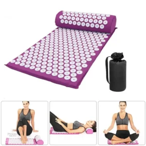 Tapis d'acupression Zen pour relaxation et méditation