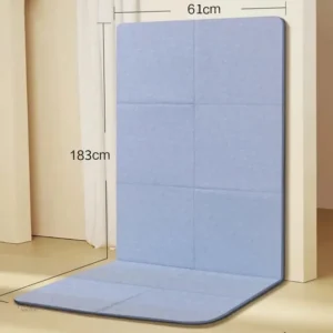 Accessoire de yoga : tapis pliable