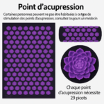 Fleur de Lotus : Tapis de méditation zen