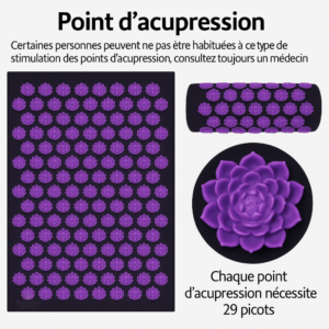 Fleur de Lotus : Tapis de méditation zen