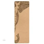 Tapis de yoga éléphant pour méditation