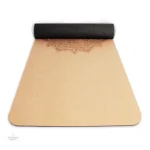 Tapis zen en liège pour pratique de yoga méditative