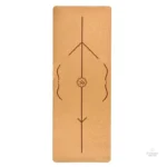 Tapis de yoga Ligne Zen pour méditation et relaxation