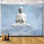 Design artistique Bouddha, idéal pour la méditation
